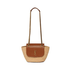 SAINT LAURENT 생로랑 마농 라피아 미니 백