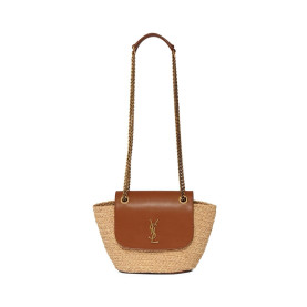 SAINT LAURENT 생로랑 마농 라피아 미니 백