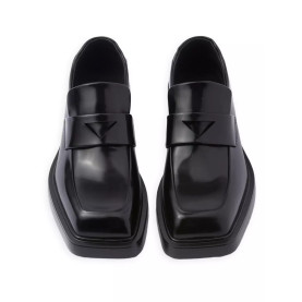 PRADA 프라다 여성 블랙 로퍼