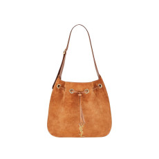 SAINT LAURENT 생로랑 플랫 호보 백