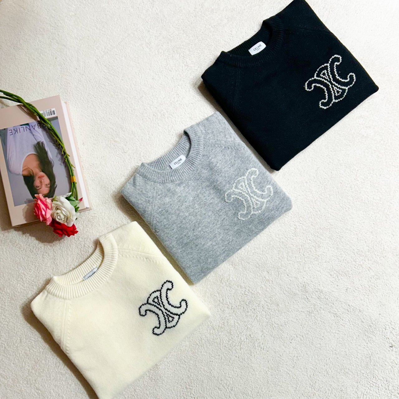 CELINE 셀린느 인타샤 나그랑 니트