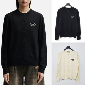 PRADA 프라다 부클와펜 라운드 가디건