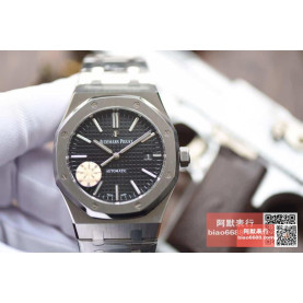 AUDEMARS PIGUET 오데마피게 로얄오크 스틸 블랙다이얼