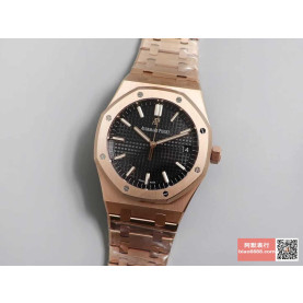 AUDEMARS PIGUET 오데마피게 로얄오크 로즈골드 블랙다이얼