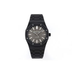AUDEMARS PIGUET 오데마피게 로얄오크 블랙 그레이 다이얼 DLC 15400