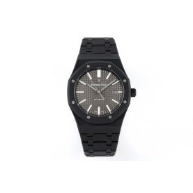 AUDEMARS PIGUET 오데마피게 로얄오크 블랙 그레이 다이얼 DLC 15400