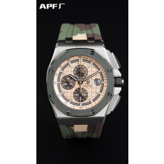 AUDEMARS PIGUET 오데마피게 로얄오크 오프쇼어 스틸 로즈골드다이얼 카모 러버밴드