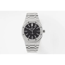 AUDEMARS PIGUET 오데마피게 로얄오크 프로스트 골드 흰판 15410