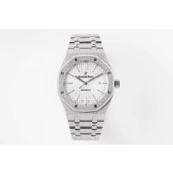 AUDEMARS PIGUET 오데마피게 로얄오크 프로스트 골드 흰판 15410