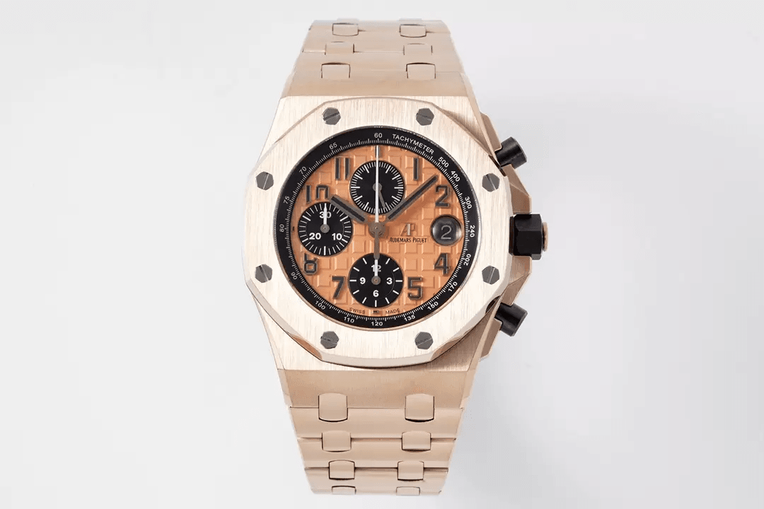AUDEMARS PIGUET 오데마피게 로얄오크 오프쇼어 금통 오렌지 다이얼 26470
