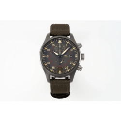 IWC 아이더블유씨 파일럿 탑건 크로노그래프 미라마르 그레이 다이얼