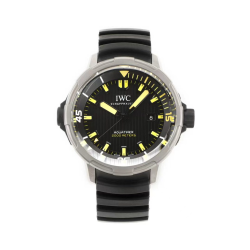 IWC 아이더블유씨 아쿠아타이머 티타늄 블랙/옐로우 다이얼