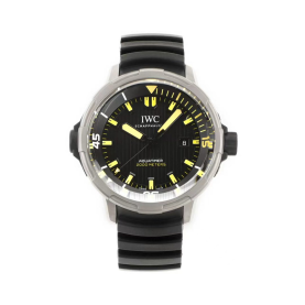 IWC 아이더블유씨 아쿠아타이머 티타늄 블랙/옐로우 다이얼