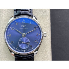 IWC 아이더블유씨 포르투기저 크로노 실버 블루다이얼