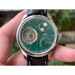 IWC 아이더블유씨 포르투기저 뚜르비옹 150주년 한정판 그린다이얼