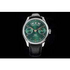 IWC 아이더블유씨 포르투기저 애뉴얼 캘린더 그린다이얼