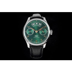 IWC 아이더블유씨 포르투기저 애뉴얼 캘린더 그린다이얼