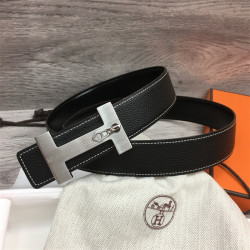 HERMES 에르메스 남성용 벨트 3.8CM H99689-1 2024/신상 (금장/은장)