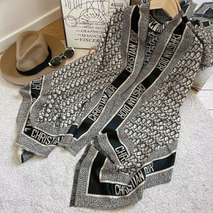 DIOR 디올 오블리크  캐시미어 숄