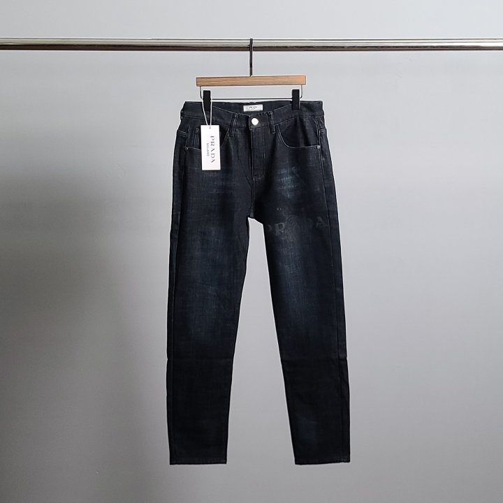 PRADA 프라다 타이거 프린팅 청바지