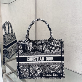 DIOR 디올 오블리크 스몰 북 토트백 M1286