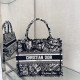 DIOR 디올 오블리크 스몰 북 토트백 M1286