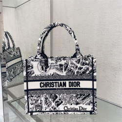 DIOR 디올 오블리크 스몰 북 토트백 M1286