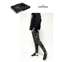 STONE ISLAND 스톤아일랜드 밴딩스판 밀리터리조거팬츠 2COLOR