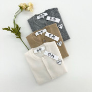 ●9월 판매 5위● COMME DES GARCONS 꼼데가르송 화이트와펜 라운드 가디건