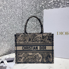 DIOR 디올 오블리크 미디움 북 토트백 M1286