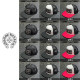 CHROME HEARTS 크롬하츠 로고 메쉬 스냅백 3COLOR
