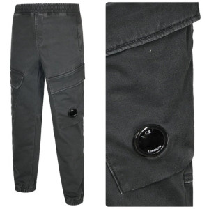 C.P COMPANY C.P컴퍼니 사선포켓 렌즈와펜 조거팬츠 (융기모)