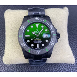 ROLEX 로렉스 서브마리너 커스텀 블랙/그린 다이얼