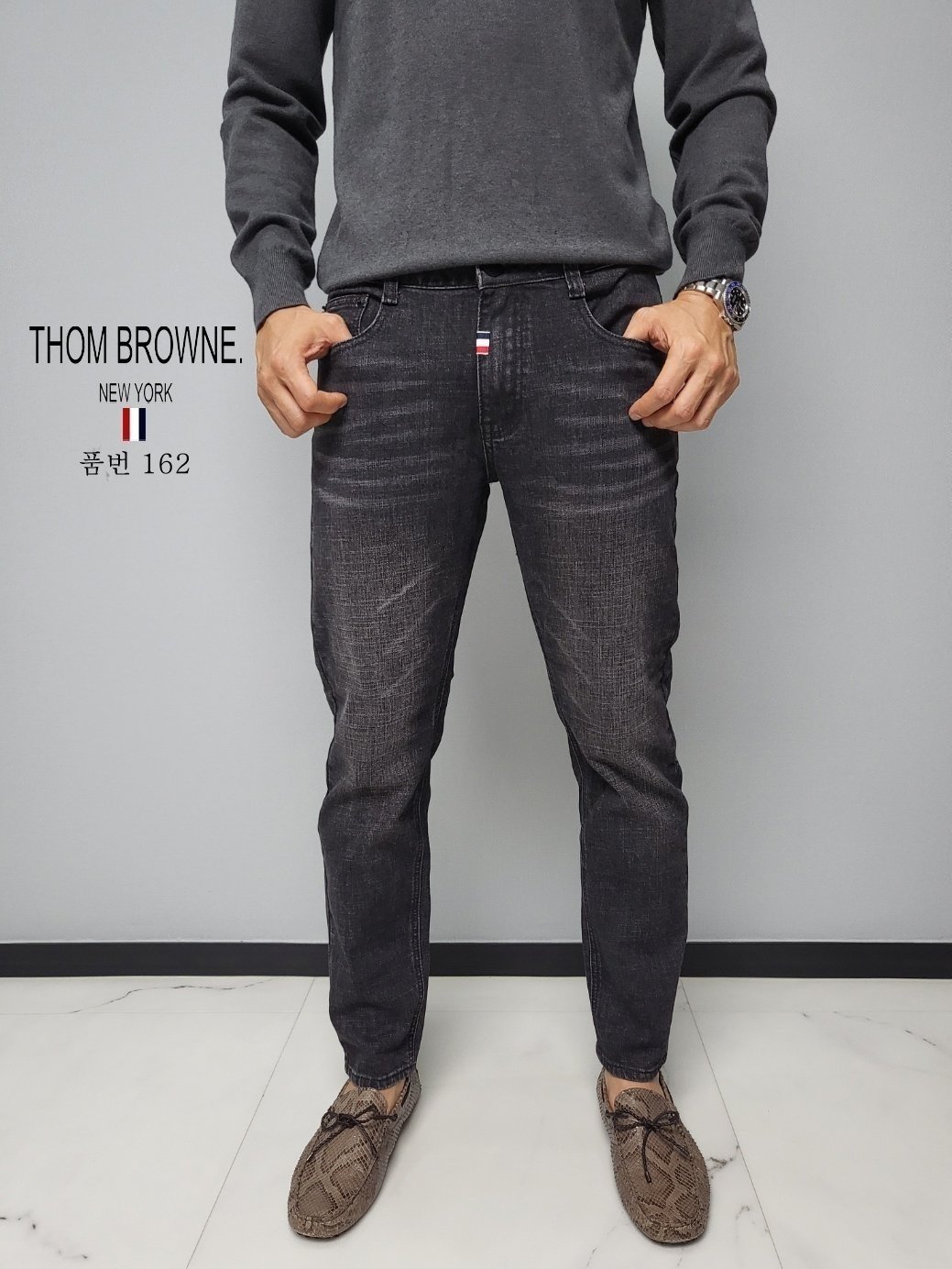 THOM BROWNE 톰브라운 청바지 (162)