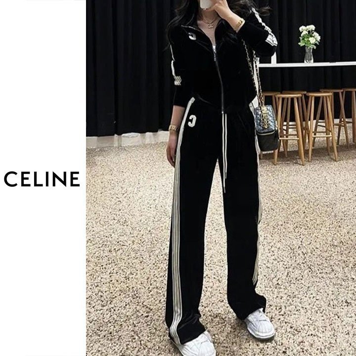 CELINE 셀린느 클로이 벨로아 트레이닝 세트