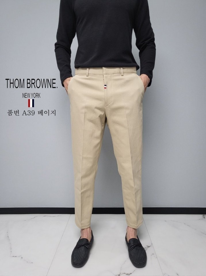 THOM BROWNE 톰브라운 코튼 반밴딩 (A39) 4COLOR
