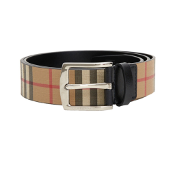 BURBERRY 버버리 양면 체크 벨트