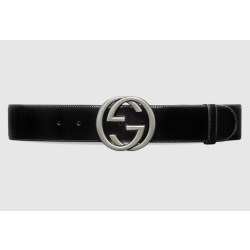 GUCCI 구찌 인터로킹 G 버클 와이드 벨트 3COLOR