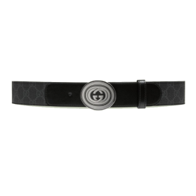 GUCCI 구찌 GG 타원 버클 벨트