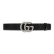 GUCCI 구찌 GG 마몽 엠보스 레더 벨트 3COLOR