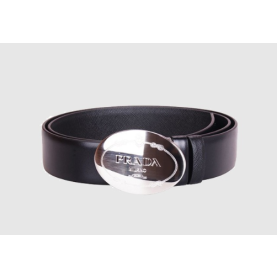 PRADA 프라다 로고 사피아노 벨트
