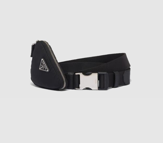 PRADA 프라다 리나일론 파우치 벨트