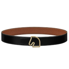 HERMES 에르메스 슈발 드 테트 리버서블 벨트