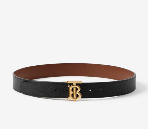 BURBERRY 버버리 리버시블 레더 TB 벨트 2COLOR