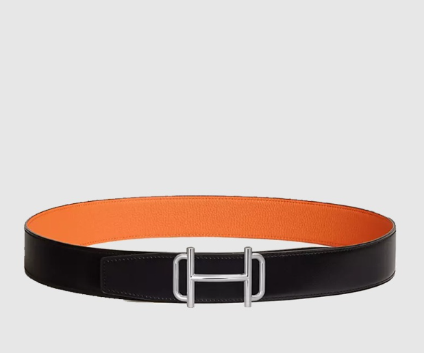 HERMES 에르메스 버클 리버서블 가죽 벨트