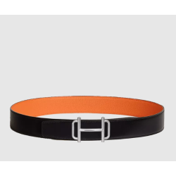 HERMES 에르메스 버클 리버서블 가죽 벨트