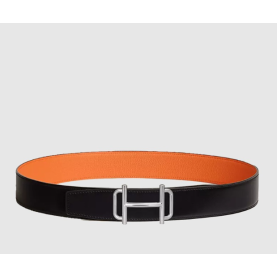 HERMES 에르메스 버클 리버서블 가죽 벨트