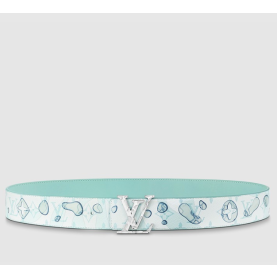 LOUIS VUITTON 루이비통 아쿠아 리버서블 벨트