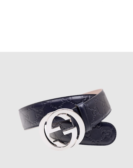 GUCCI 구찌 인터로킹 G 버클 시그니처 벨트