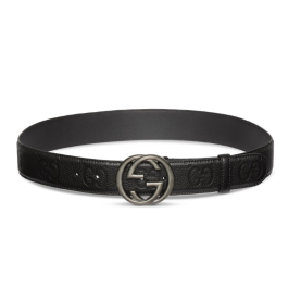 GUCCI 구찌 인터로킹 G 버클 벨트